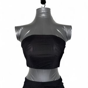 Yesstyle Women's Black Crop-top